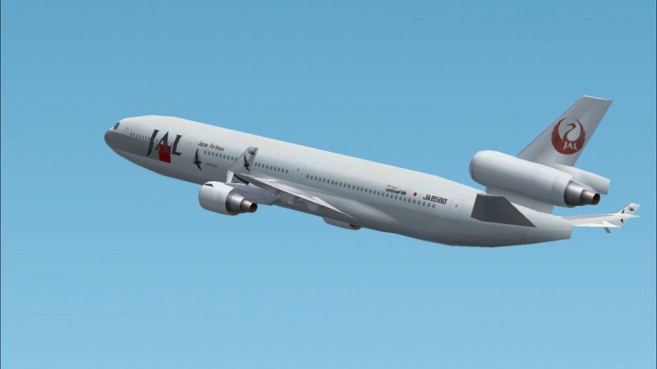 Japan Airlines (JAL) J-Bird McDonnell-Douglas/Boeing MD-11 for FS2002