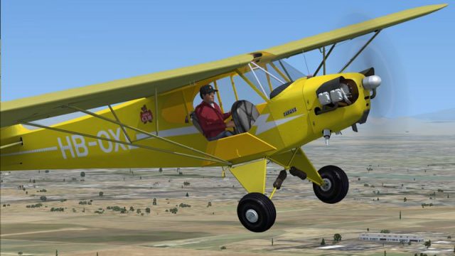 Screenshot 1 — Piper J-3 Cub HB-OXL