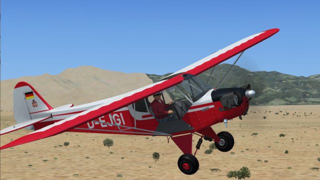 Screenshot 1 — Piper J-3 Cub D-EJGI