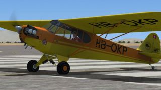 Screenshot 1 — Piper J-3 Cub HB-OKP