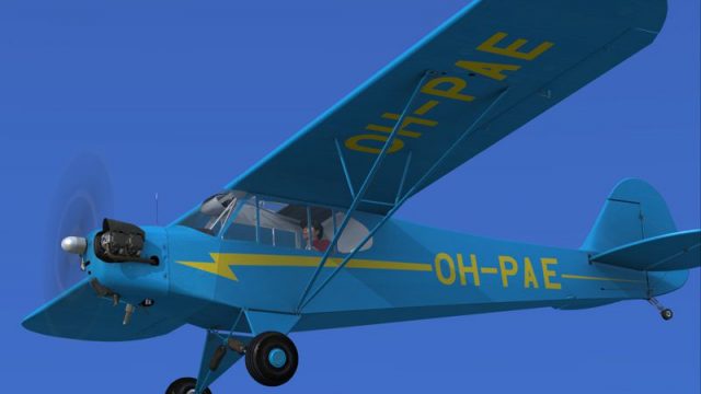 Screenshot 1 — Piper J-3 Cub HB-PAE