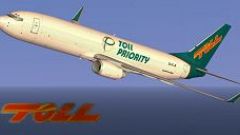 Screenshot 2 — Toll Priority Boeing 737-800
