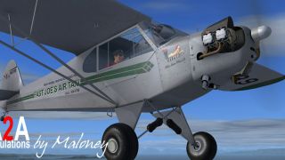 Screenshot 5 — Fast Joe's Air Taxi Piper J-3 N5789 (Fictional)