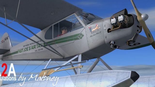 Screenshot 1 — Fast Joe's Air Taxi Piper J-3 N5789 (Fictional)
