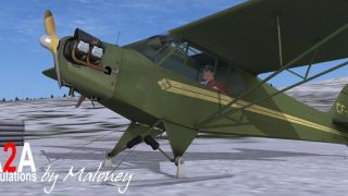 Screenshot 3 — Piper J-3 Cub CF-PCW (Fictional)