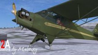 Screenshot 9 — Piper J-3 Cub CF-PCW (Fictional)