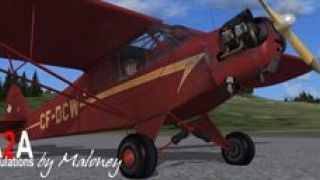Screenshot 9 — Piper J-3 Cub CF-DCW  &quot;Bushwhacker&quot; (Fictional)