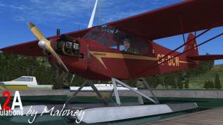 Screenshot 2 — Piper J-3 Cub CF-DCW  "Bushwhacker" (Fictional)