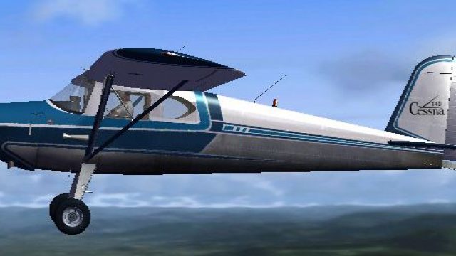 Screenshot 1 — Blue Cessna 140