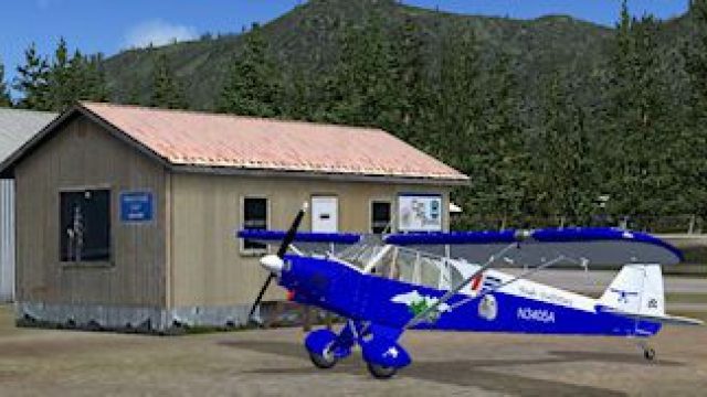 Screenshot 1 — "Bush Outfitters" Piper Super Cub