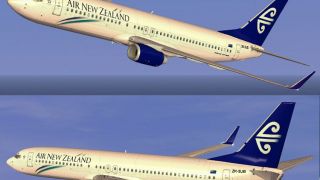 Screenshot 1 — Air New Zealand Boeing 737-800