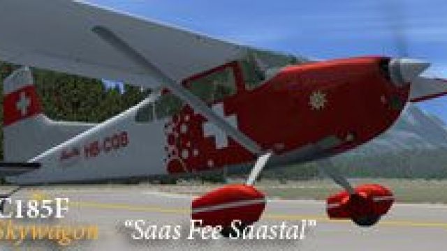 Screenshot 1 — Swiss Cessna 185F Skywagon
