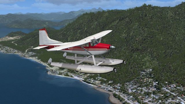 Screenshot 1 — Cessna 185F Skywagon N951LW