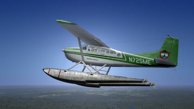 Screenshot 1 — Cessna C185F Float Plane