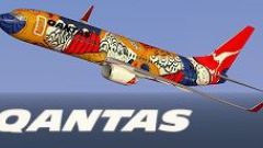 Screenshot 2 — Qantas Boeing 737-800 Yananji Dreaming livery