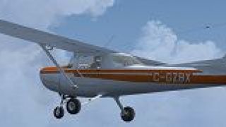 Screenshot 3 — Orange Cessna 152 C-GZBX