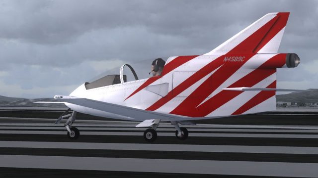 Screenshot 1 — BD-5J With Stripes