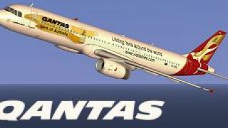 Screenshot 2 — Qantas Airbus A321 in World Cup livery