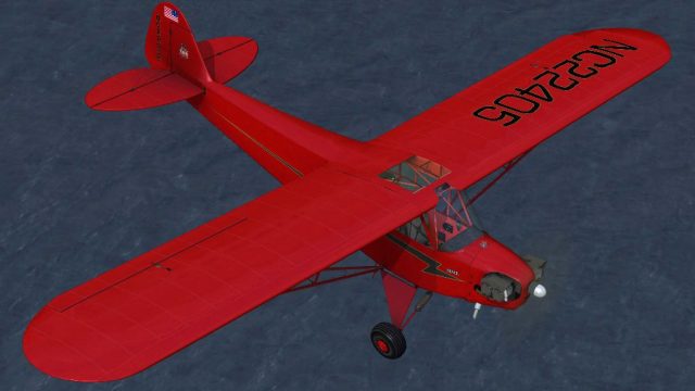 Screenshot 1 — Piper Cub J-3 NC22405