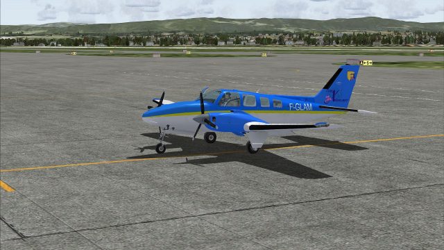 Screenshot 1 — Cub'X Airlines Beechcraft Baron