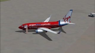 Screenshot 2 — Virgin Blue Boeing 737-700