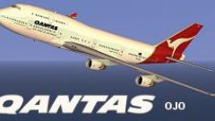 Screenshot 2 — Qantas Boeing 747-400 registration VH-OJO