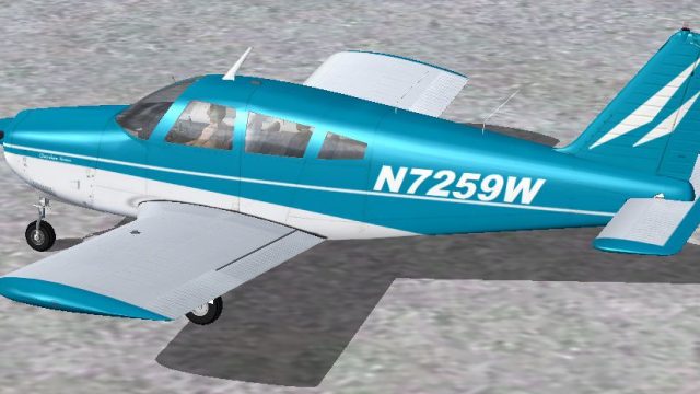 Screenshot 1 — Blue And White Piper Arrow