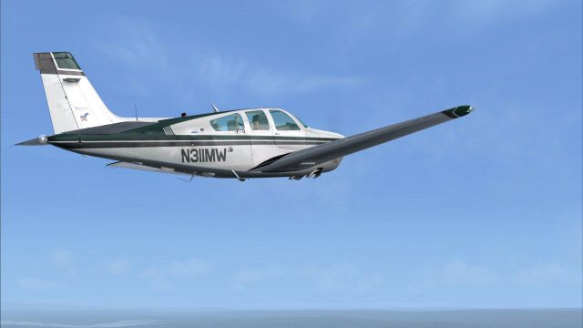 Screenshot 1 — Beechcraft F33A Bonanza