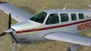 Screenshot 30 — Beechcraft/Raytheon Carenado A36 Bonanza Mega Repaint Pack