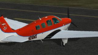 Screenshot 24 — Beechcraft/Raytheon Carenado A36 Bonanza Mega Repaint Pack