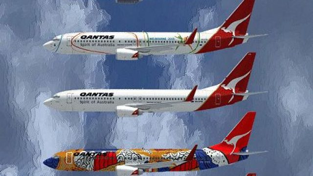 Screenshot 1 — Qantastic Boeing 737-800