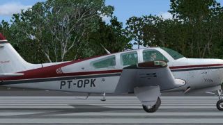 Screenshot 1 — Beechcraft F33A Bonanza PT-OPK