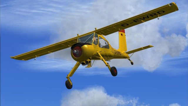 Screenshot 1 — PZL-104 Wilga 35 D-EWRD