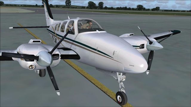 Screenshot 1 — Beechcraft B58 Baron PT-FJW