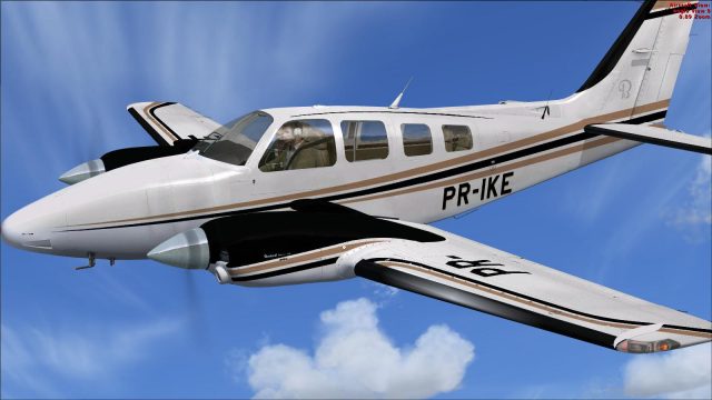 Screenshot 1 — Beechcraft B58 Baron PR-IKE