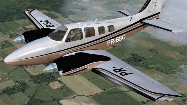 Screenshot 1 — Beechcraft B58 Baron PR-BSC