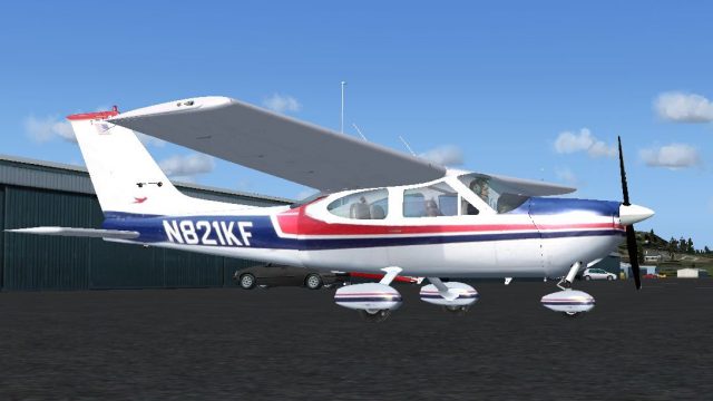 Screenshot 1 — Cessna Cardinal N821KF
