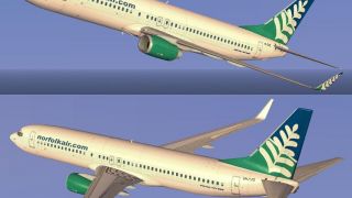 Screenshot 1 — Norfolk Air Boeing 737-800