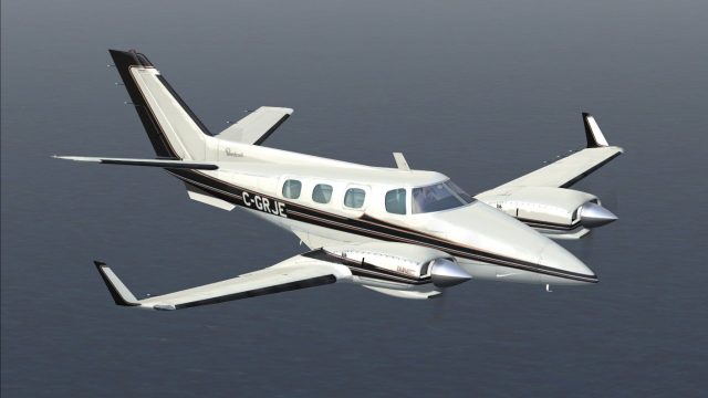 Screenshot 1 — Beech B60 C-GRJE