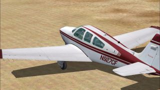 Screenshot 1 — Beechcraft F33A Bonanza N927CF