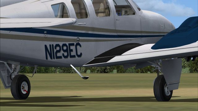Screenshot 1 — Beechcraft/Raytheon B58 Baron N129EC Chambers Edition