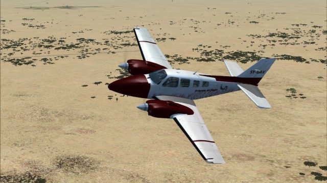 Screenshot 1 — Friends Of Flight Virtual Beechcraft Baron 58
