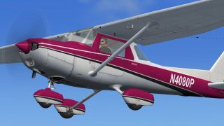 Screenshot 1 — Purple/White Cessna C152II N4080P
