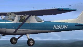 Screenshot 2 — Blue Cessna 152 N2923W