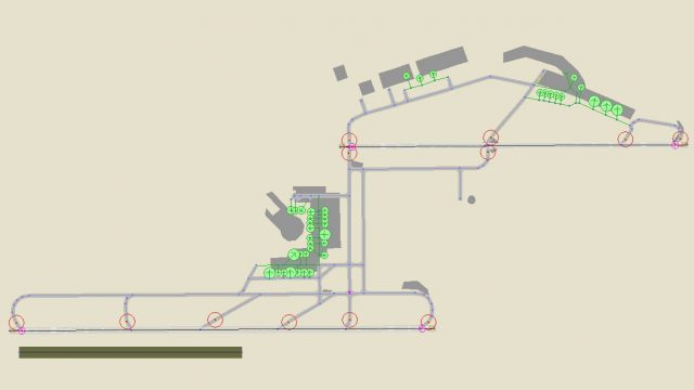 Screenshot 1 — AFCAD2 For Budapest Airport