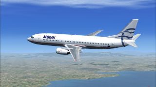 Screenshot 1 — Aegean Airlines Boeing 737-400