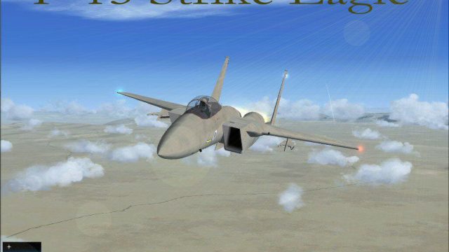 Screenshot 1 — F-15 Desert Camo