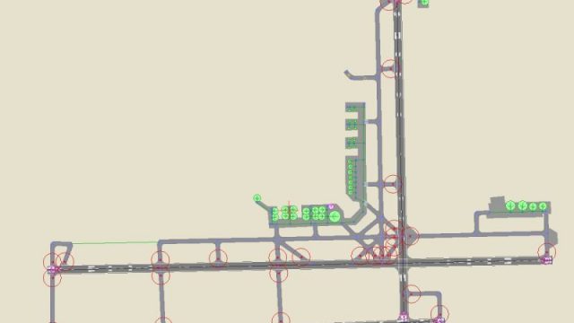 Screenshot 1 — CAF AI AFCAD V2 Military Parking