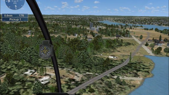 Screenshot 1 — Mission--SimCopter