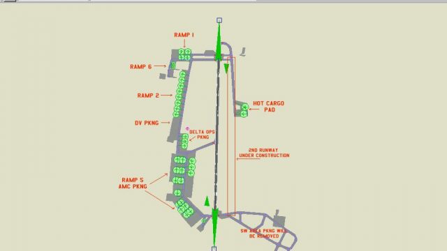 Screenshot 1 — AFCAD2 File For Ramstein AB